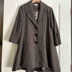 Cabi Wool Blend Women’s Swing Coat